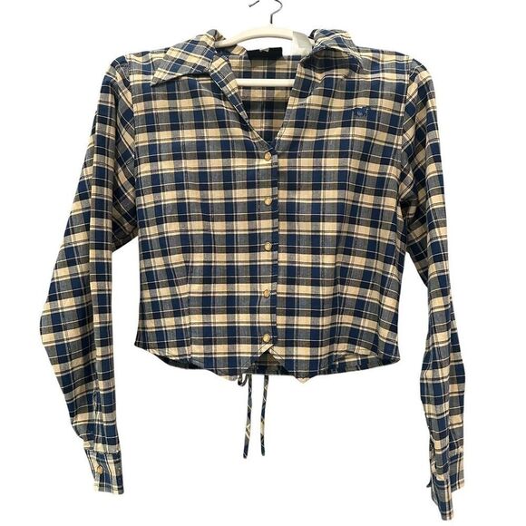 Roper Tops - Roper Medium Women's Button Up Top with Tie back